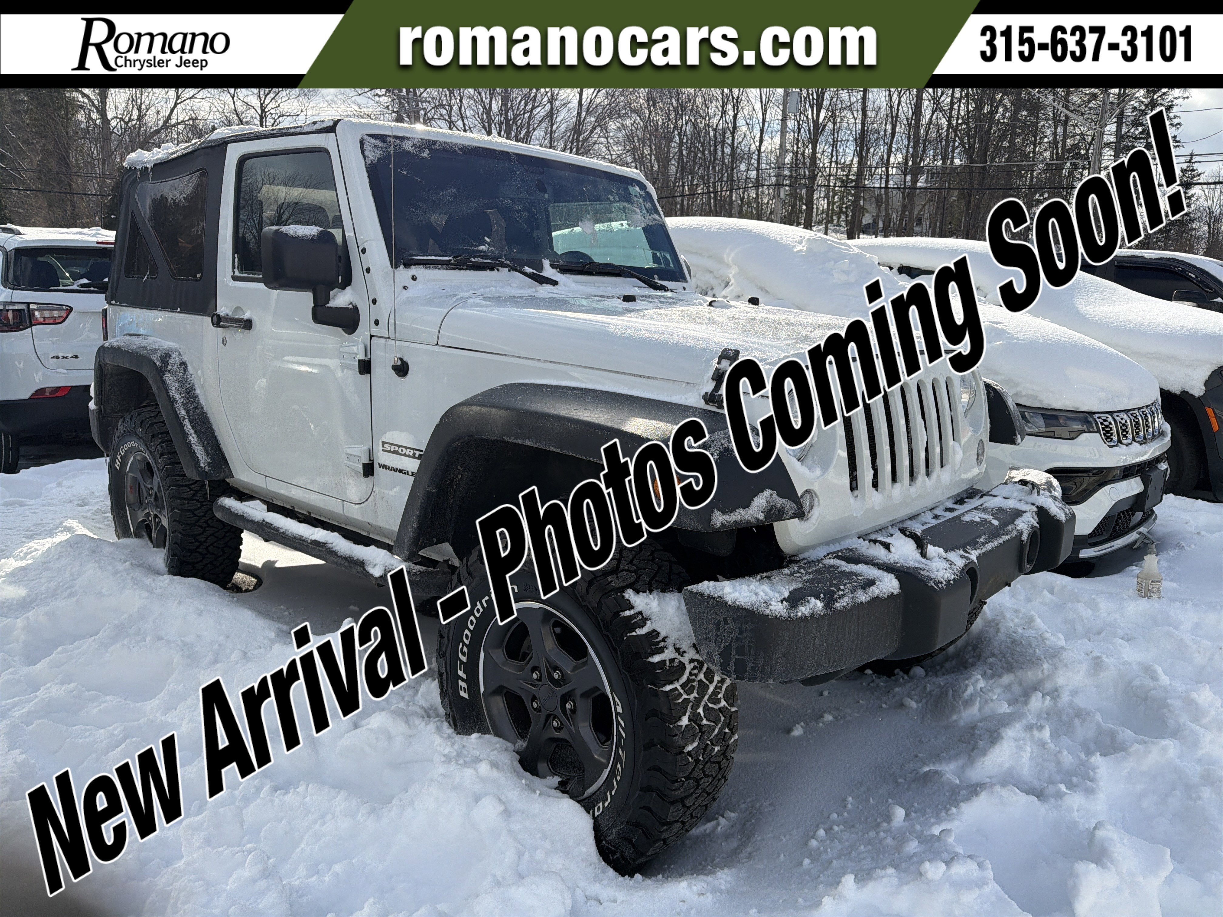 2018 Jeep Wrangler JK Sport S