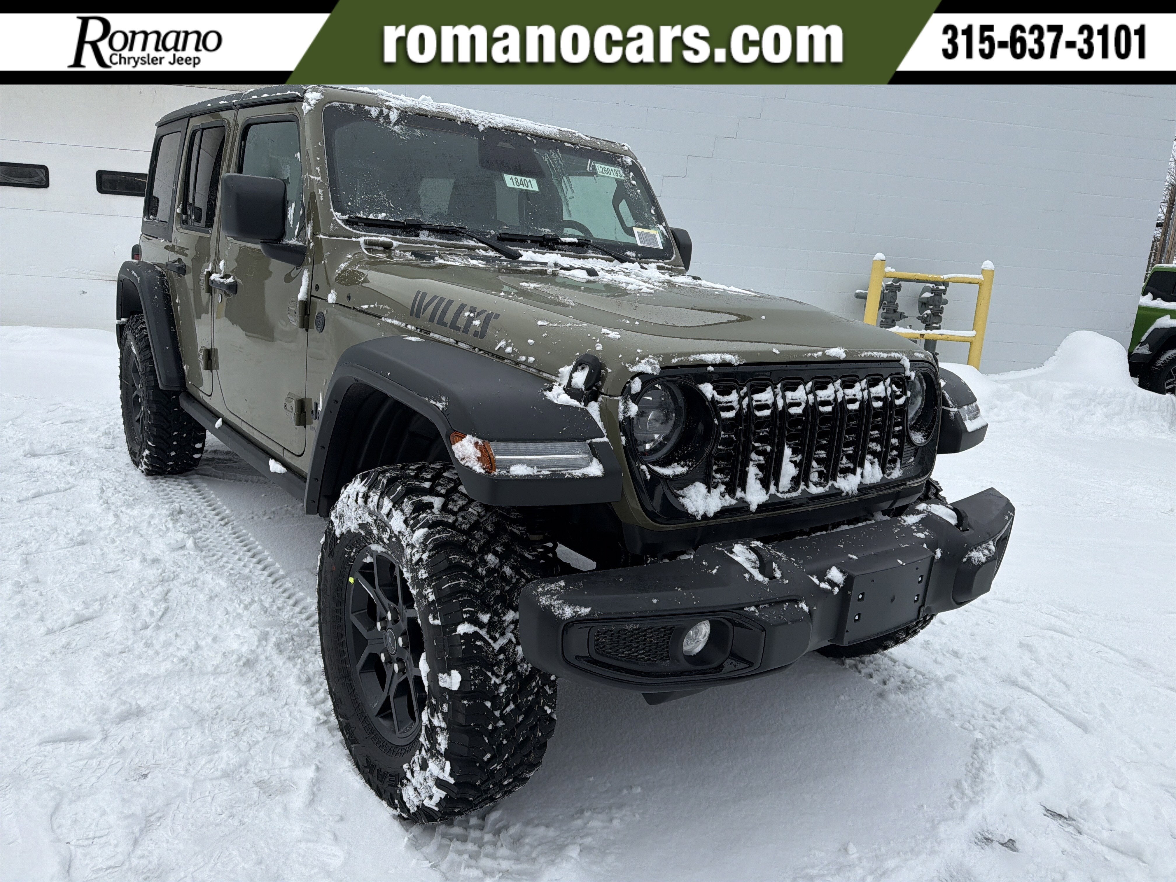 2026 Jeep Wrangler Willys