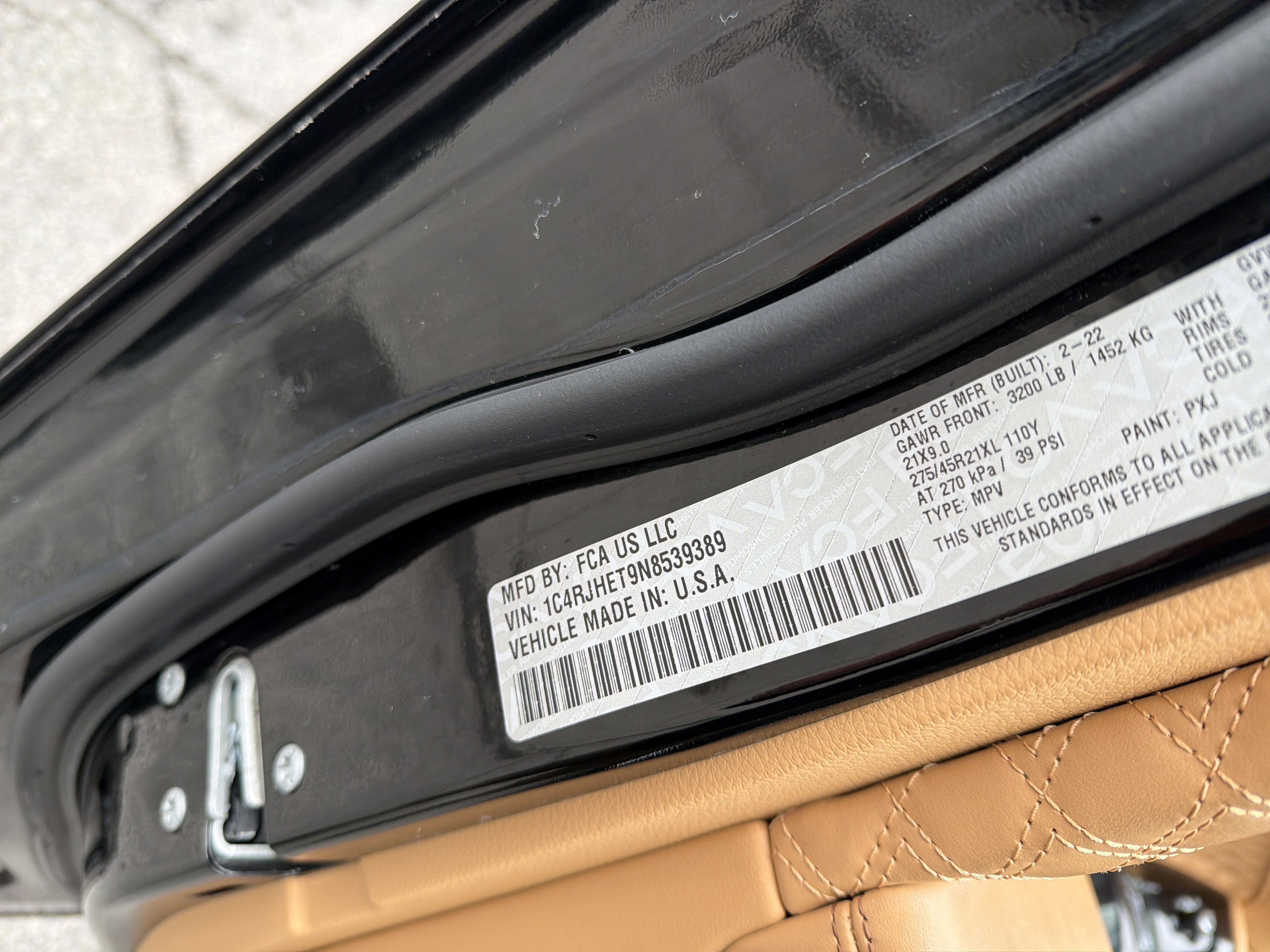 2022 Jeep Grand Cherokee Summit Reserve