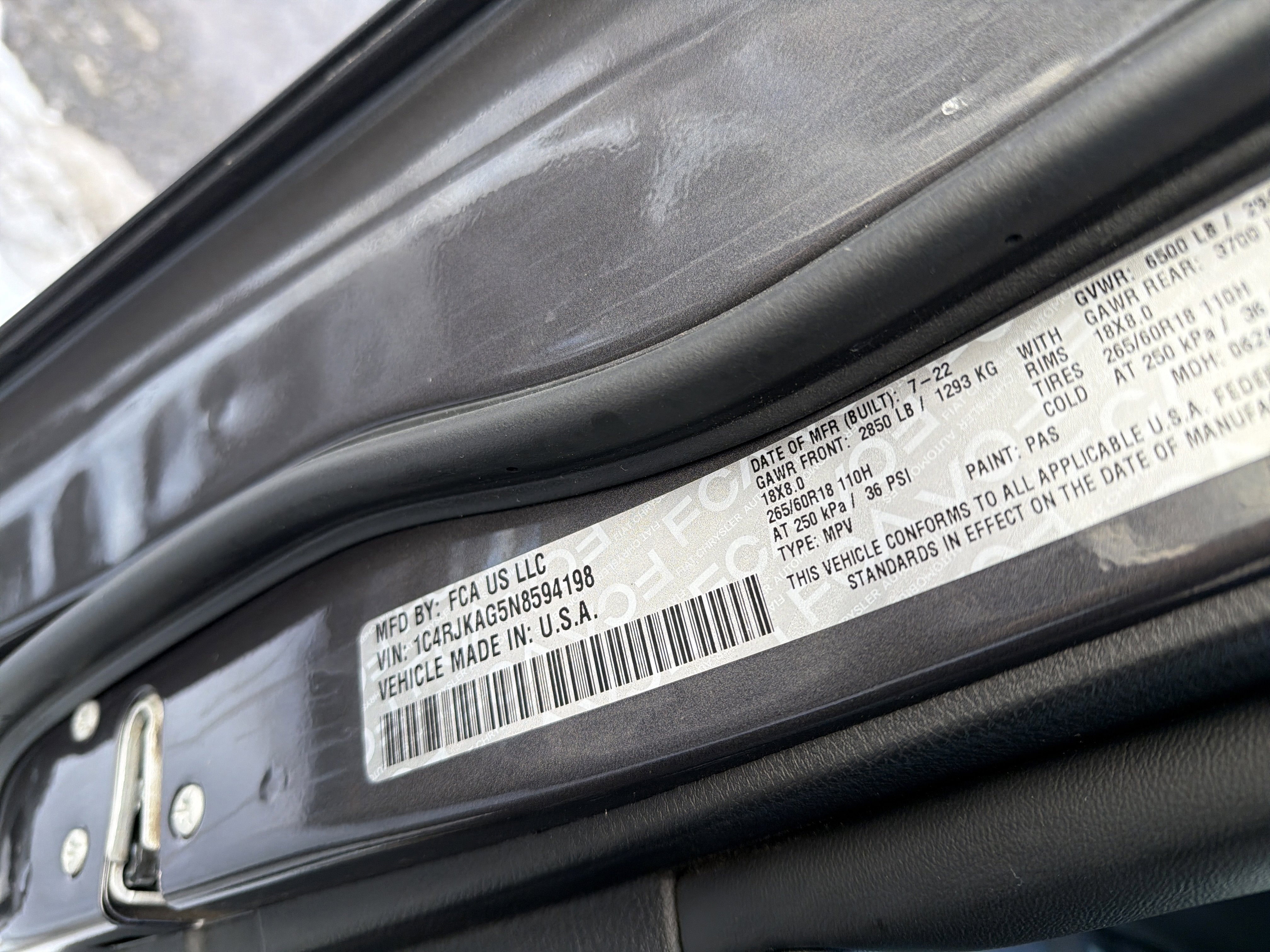 2022 Jeep Grand Cherokee L Laredo