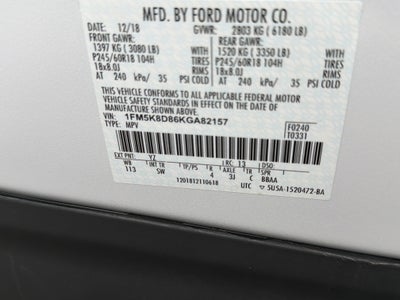 2019 Ford Explorer XLT