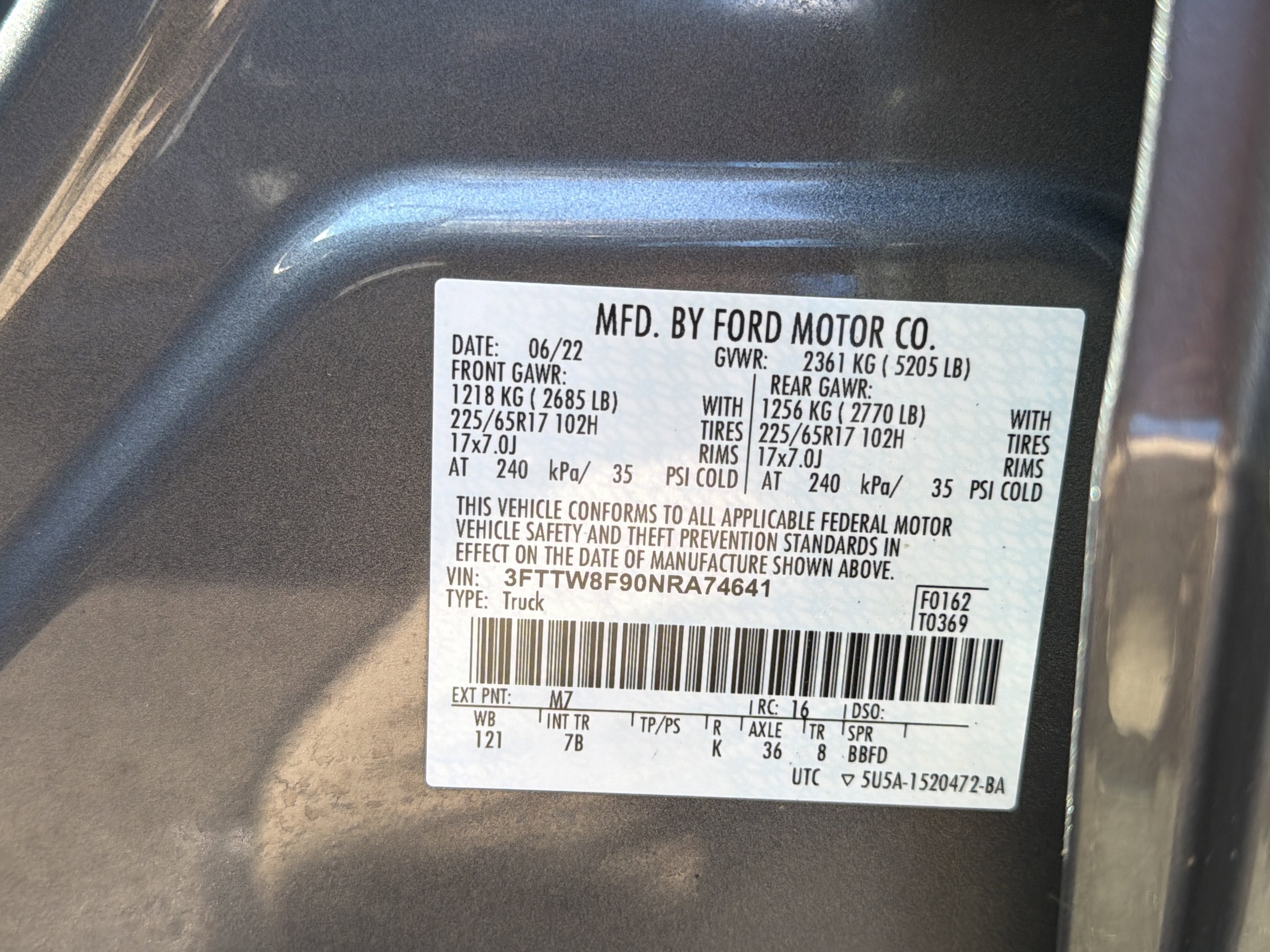 2022 Ford Maverick XLT