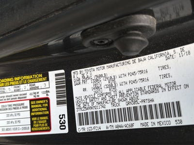 2019 Toyota Tacoma 4WD SR5