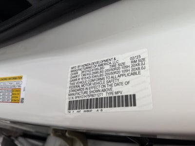 2023 Honda Pilot Touring