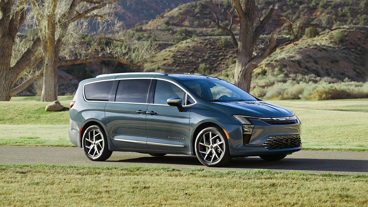 New 2027 Chrysler Pacifica front view