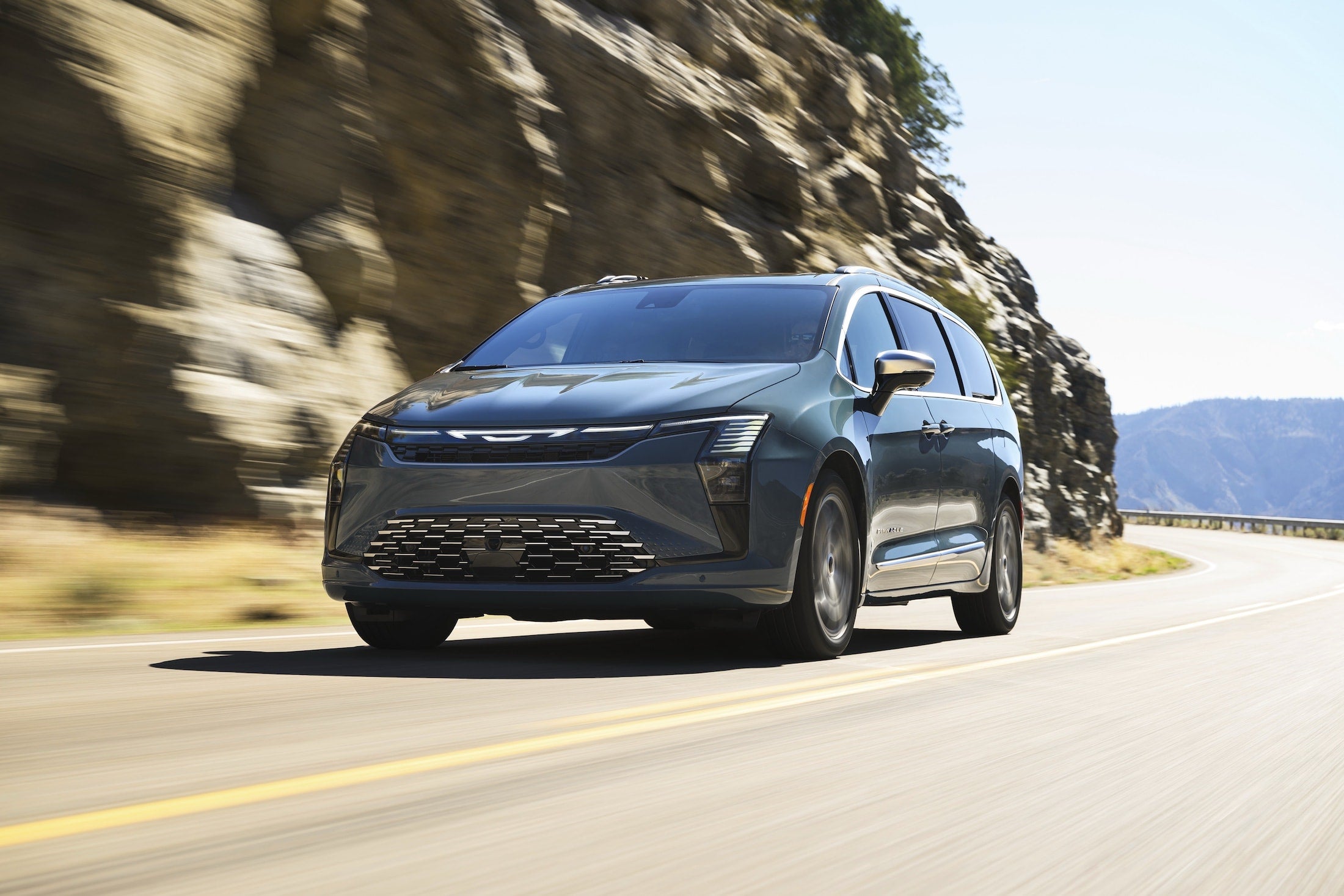 New 2027 Chrysler Pacifica front view