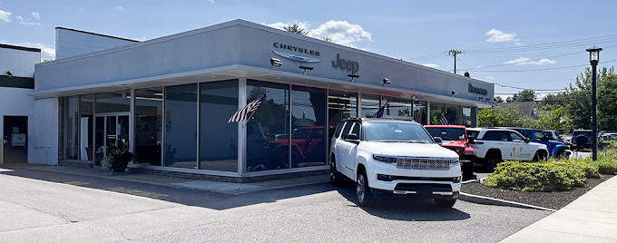 Romano Chrysler Jeep dealership exterior